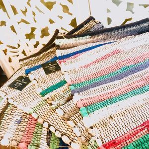 NWT Truly Home Multicolor Flatlay Chindi Rugs